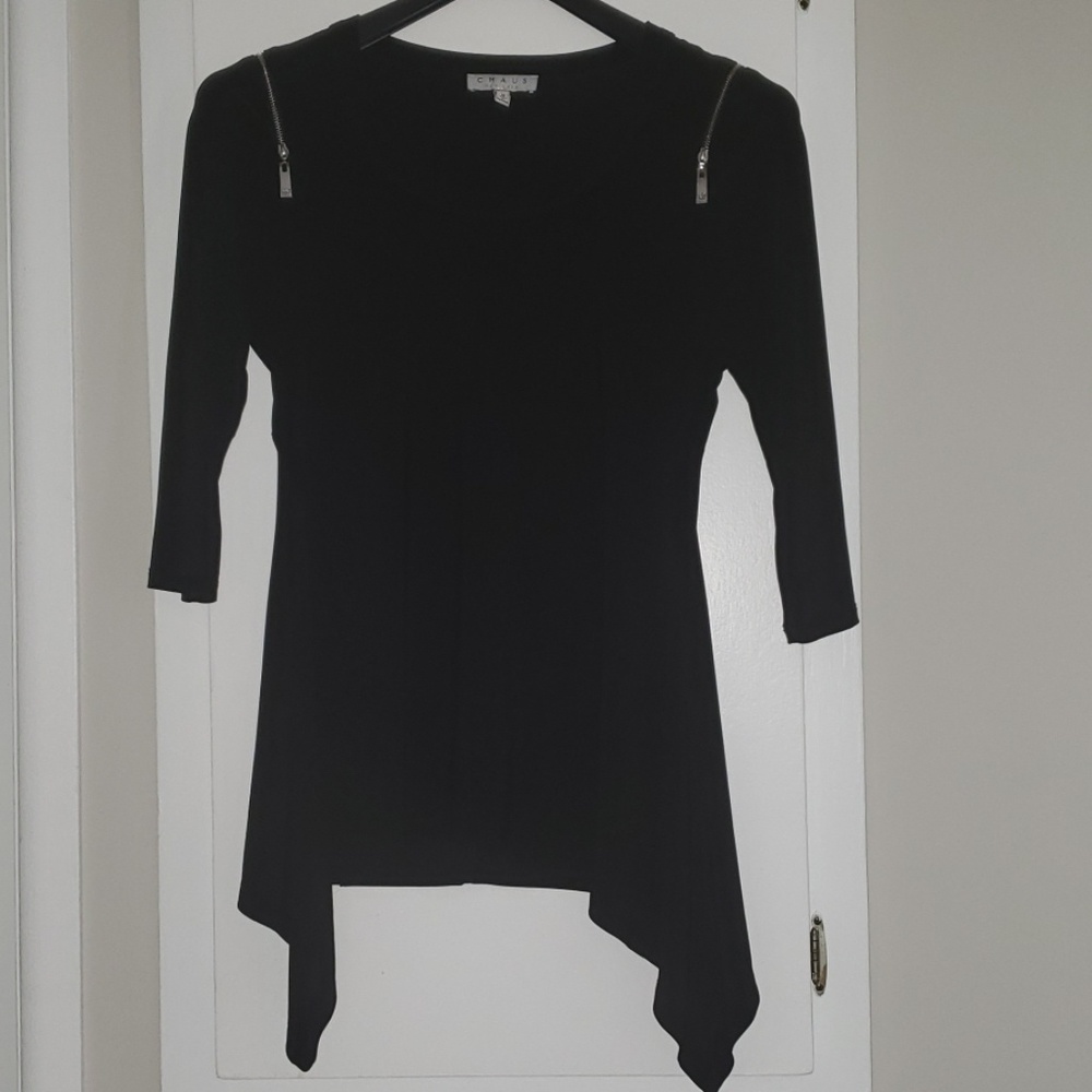Asymmetrical black top